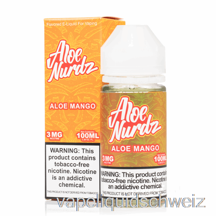 Aloe Mango - Cloud Nurdz - 100 Ml 0 Mg Vape Liquid E-Liquid Schweiz